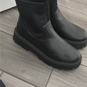 Zara Black Winter & Rain Boots for Women